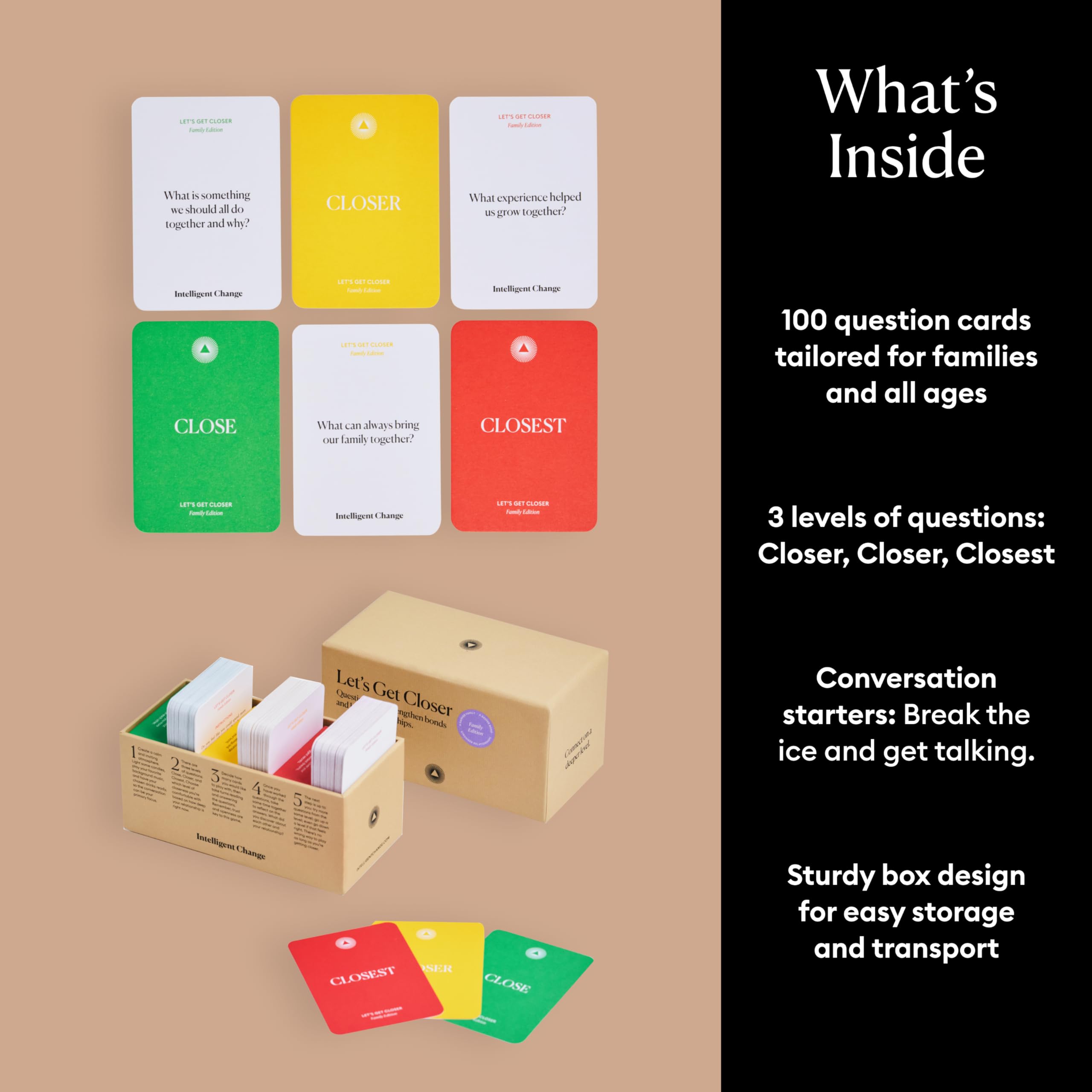 Amazon.com: Intelligent Change Get Closer: Family Bonding